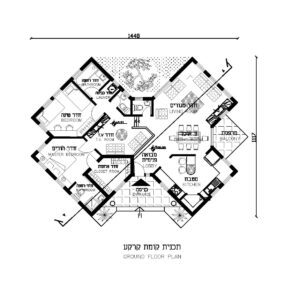 תוכנית אדריכלית מספר DA-3669