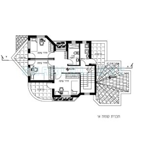תוכנית אדריכלית מספר DA-7198