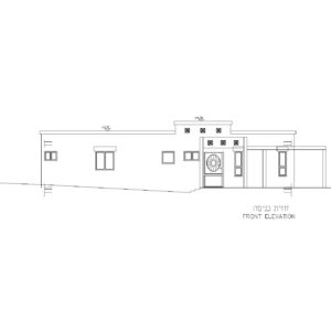 תוכנית אדריכלית מספר YG-3365